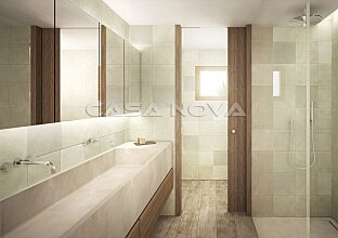 Ref. 1303047 | Ultra-modern bathroom with glass shower
