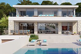 Extravagante Neubau- Villa mit einzigartigem Meerblick