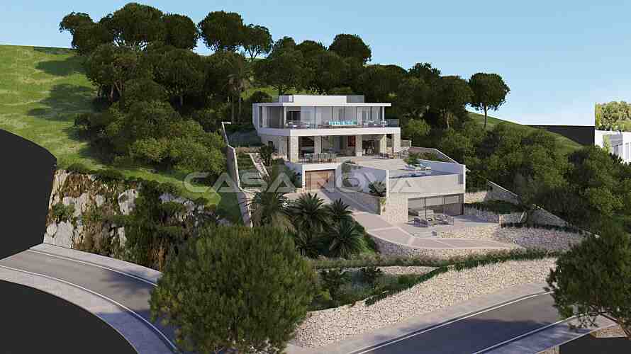 Luxus Neubau Villa mit Top Ausstattung