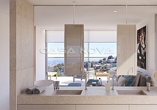 Ref. 2403055 | Blick vom Badezimmer und Schlafzimmer auf das Meer