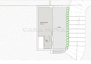 Ref. 2403055 | Plan vom Gästeapartment im Untergeschoss