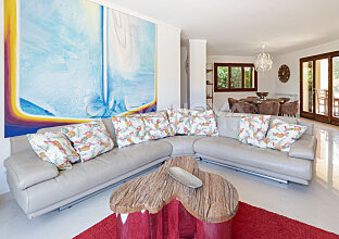Ref. 2503051 | Stylishly furnished salon of this property Mallorca