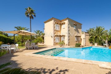 Villa familiar mediterránea en una excelente ubicación