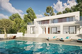 Meerblick Villa in modernem Design in bevorzugter Lage
