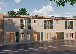 Ref. 2303119 | Modern new construction townhouse with Mediterranean accents