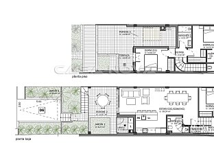 Ref. 2303119 | Moderna casa adosada de nueva construcción con acentos mediterráneos