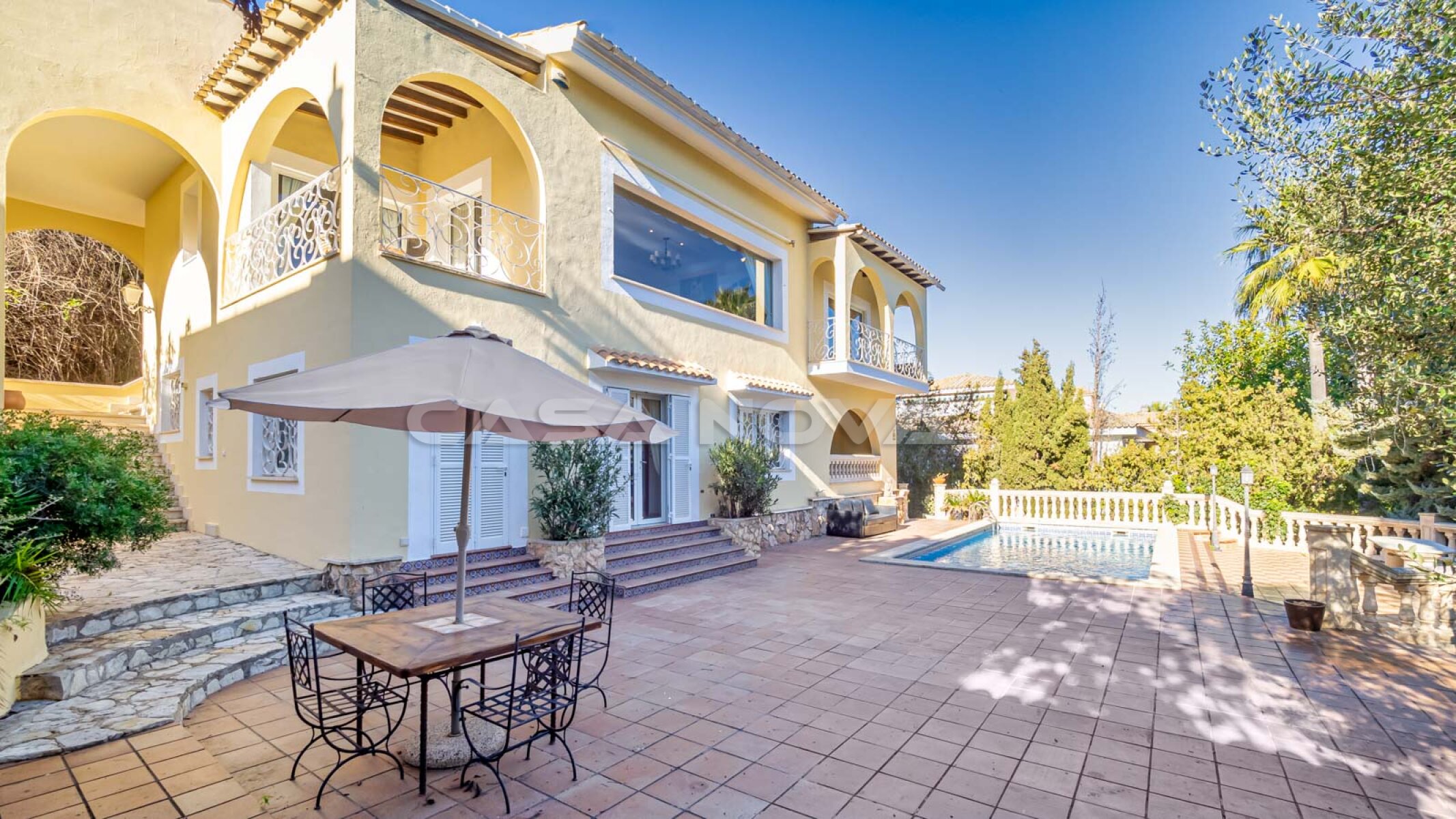 Mediterrane Villa Mallorca in Lauflage zum Sandstrand
