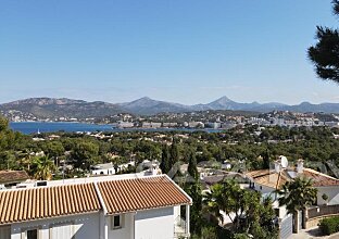 Mallorca building plot with partial sea view