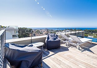Ref. 1203050 | Duplex penthouse with idyllic roof terrace with pool