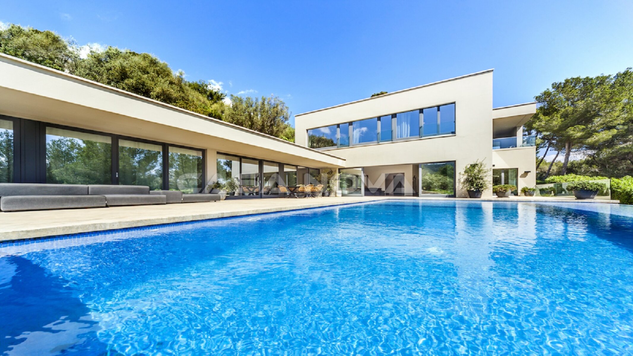 Villa moderna en Mallorca con vista panor�mica del paisaje