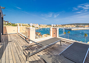 Sensational sea view penthouse Mallorca in south facing position