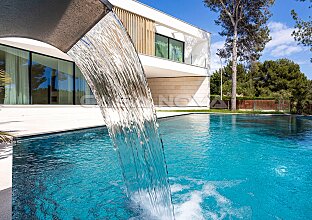 Ref. 2503165 | Beeindruckende Neubau Villa Mallorca mit viel Charme