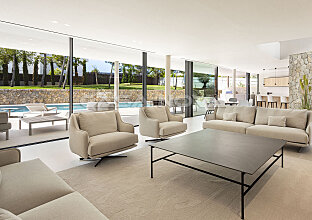 Ref. 2503013 | Helles Wohn-Esszimmer mit direktem Poolzugang