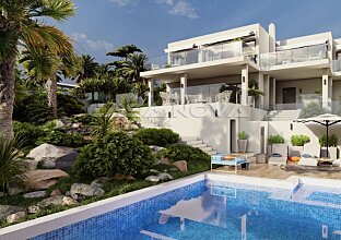 Ref. 2403262 | New construction project of a villa with sea view