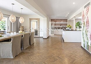 Ref. 2503255 | Dining room with open fitted kitchen