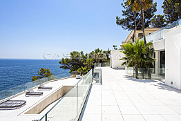 New villa Mallorca in 1st sea line and panoramic view