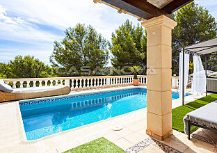 Ref. 2403280 | Pool terrace with chill-out area and sun loungers