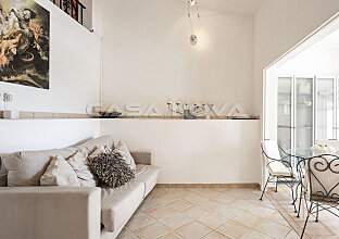 Ref. 2403280 | Charming living-dining area with Mediterranean accents