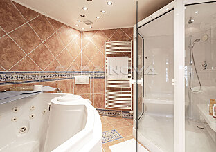 Ref. 2403282 | Amplio baño con jacuzzi y ducha