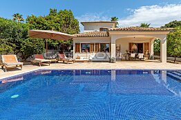 Villa de Mallorca modernizada con estilo y con un hermoso jardín