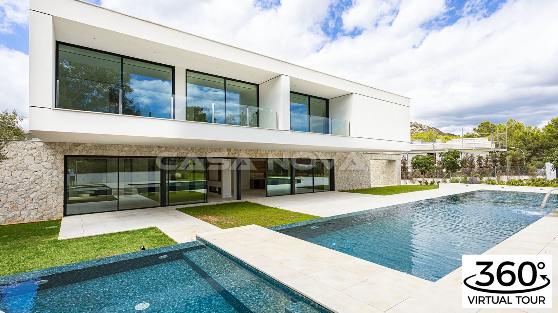 Exclusiva villa nueva Mallorca con piscina