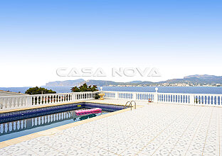 Immobilien Mallorca traditionelle Meerblick Villa zum Modernisieren