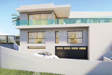 Modern newly built villa in a privileged residential area