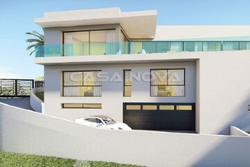 Moderna villa nueva en una zona residencial privilegiada