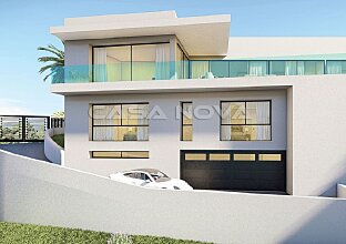 Moderna villa nueva en una zona residencial privilegiada