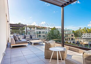 Elegant penthouse in popular residential complex