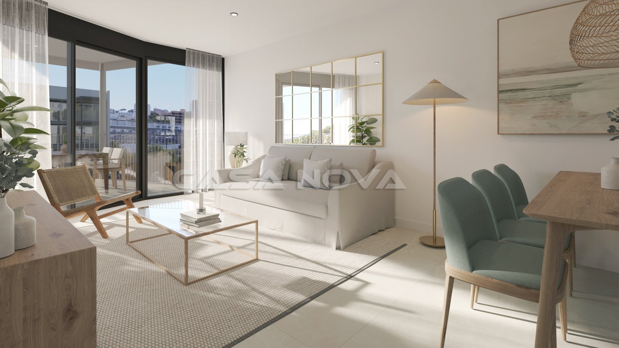 Modernes Apartment in Strandnhe