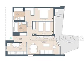 Ref. 1203381 | Neubau-Projekt: Modernes Apartment in Strandnähe