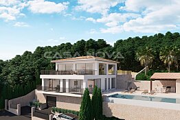 New construction project: Unique luxury property with panoramic view