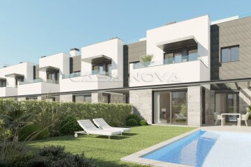 Can Pastilla: Neubau Projekt für Reihenhaus mit Pool