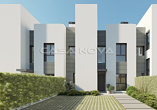 Ref. 2403400 | Proyecto nuevo: Chalet adosado moderno con piscina