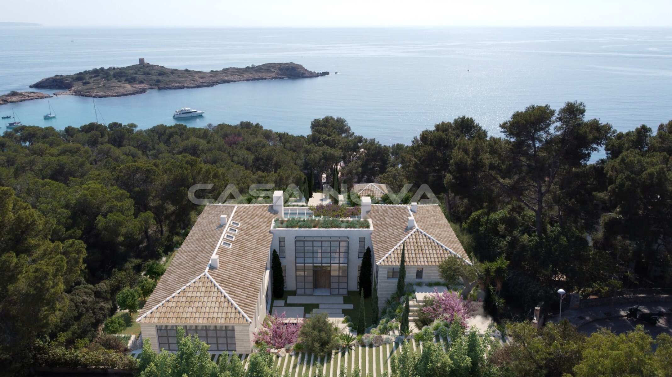 Porject: Elegant luxury villa with magnificent sea views