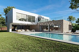 Proyecto de nueva obra: Villa exclusiva con piscina