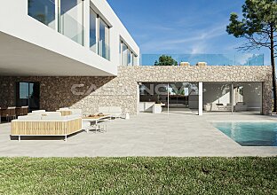 Proyecto de nueva obra: Villa exclusiva con piscina