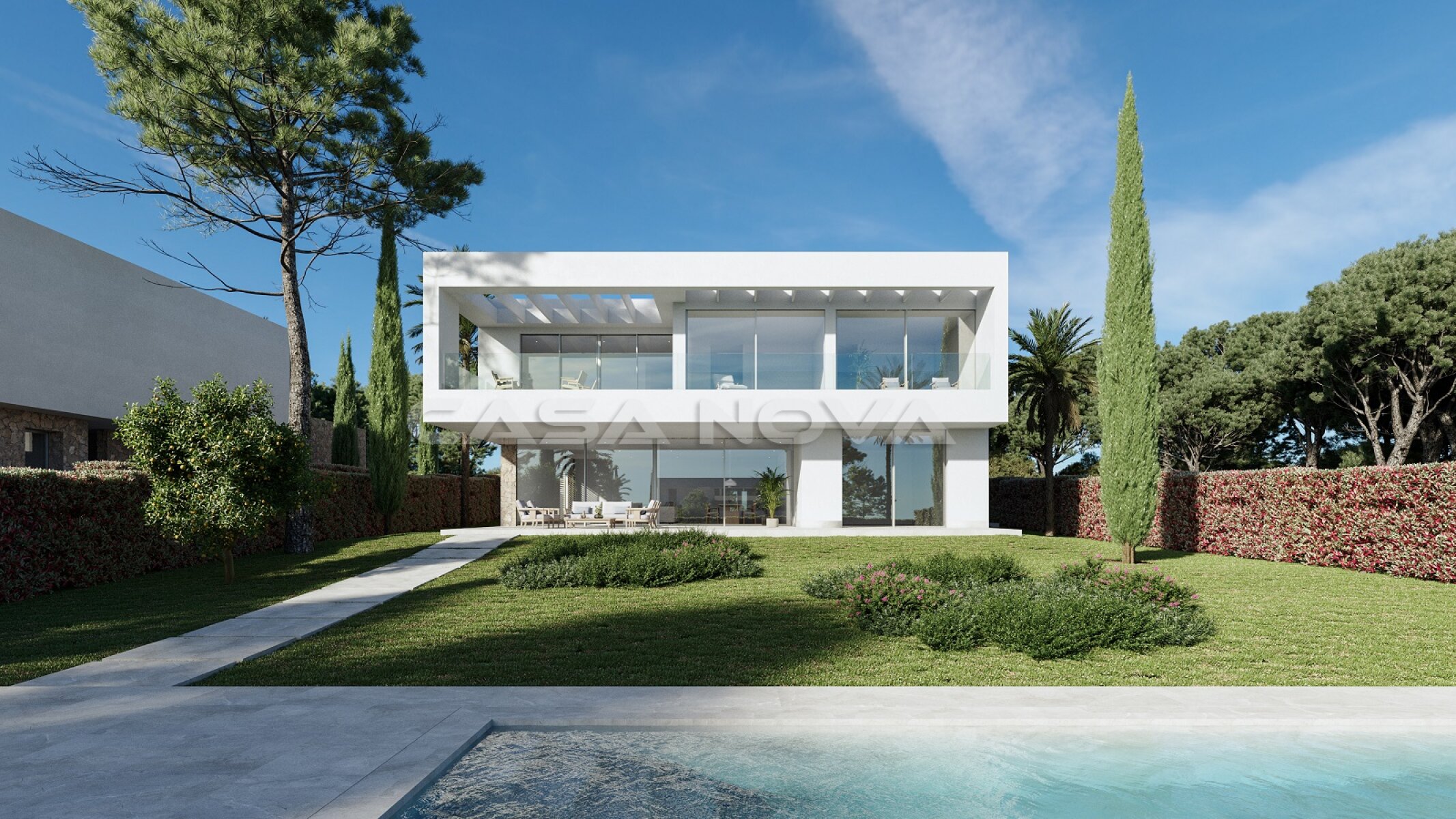 New project: Exclusive villa with sea view