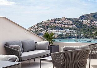Top modern townhouse with panoramic view over the harbour