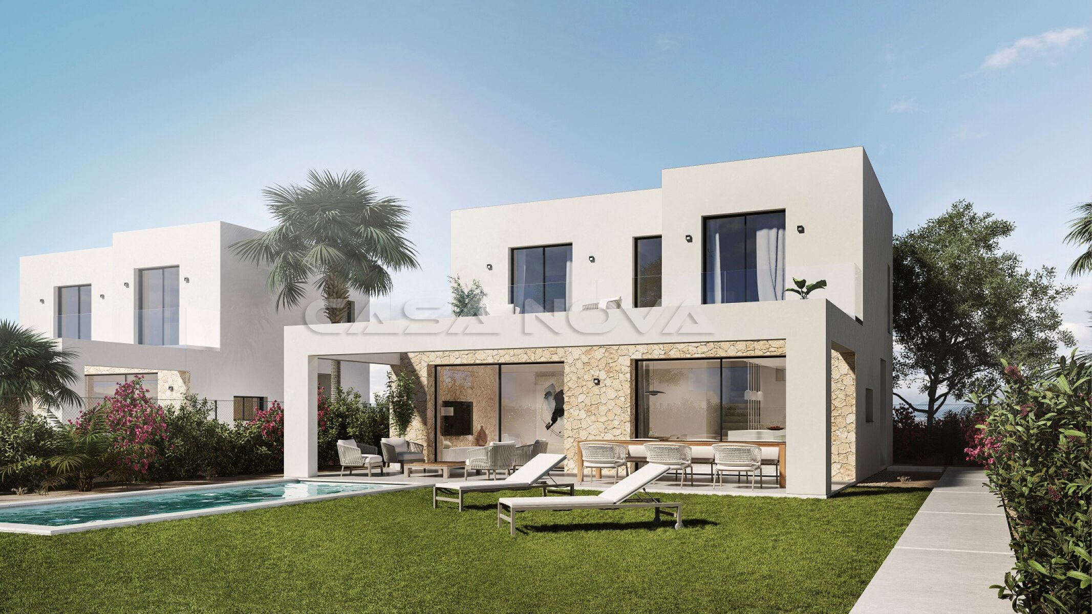 Neubau Villa nur wenige Minuten vom Sandstrand Es Trenc entfernt