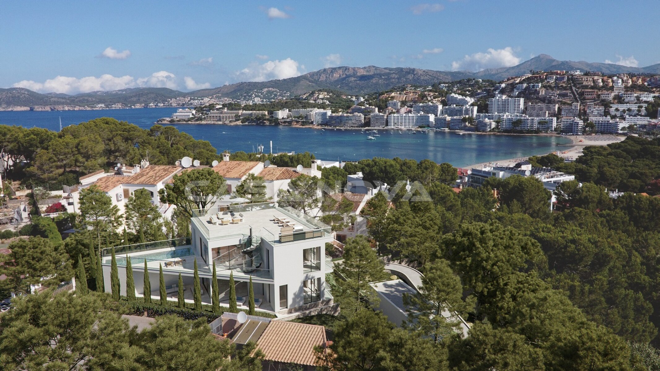 Mallorca building plot in top location with villa project