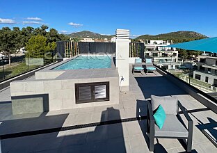 Ref. 1303362 | EXKLUSIV: Neubau-Penthaus mit Pool 