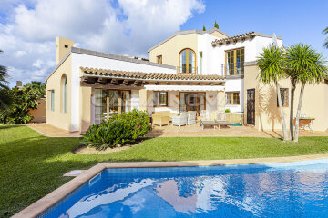 Mallorca villa con piscina en complejo exclusivo 