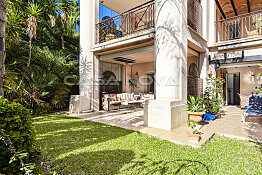 Charming ground floor apartment in exclusive residential complex