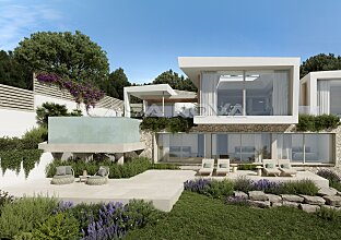 Ref. 2403547 | Neubauprojekt: Erstklassige Villa mit Panorama- Meerblick
