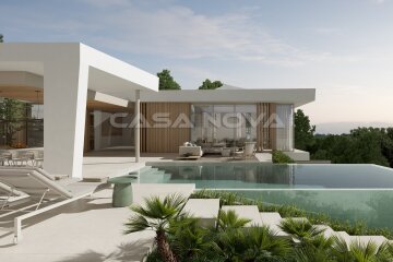 New development: First-class villa with panoramic sea views