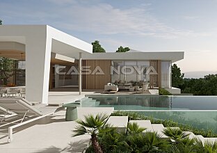 New development: First-class villa with panoramic sea views