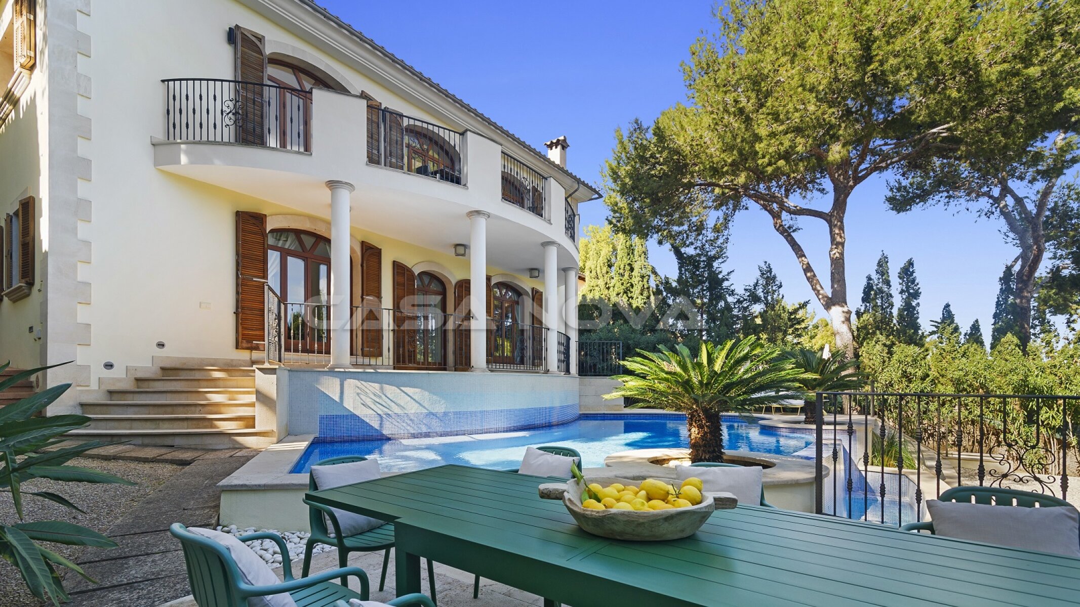 Mediterranean luxury villa in an exclusive residential area