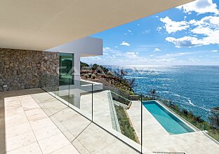 Ref. 2503597 | Villa de obra nueva con impresionantes vistas y acceso al mar